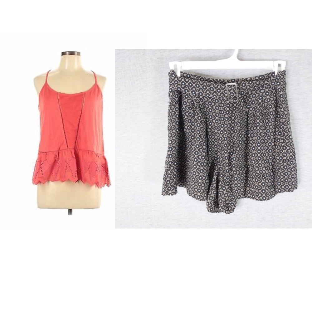Bundle of Old Navy top & Forever21 Shorts